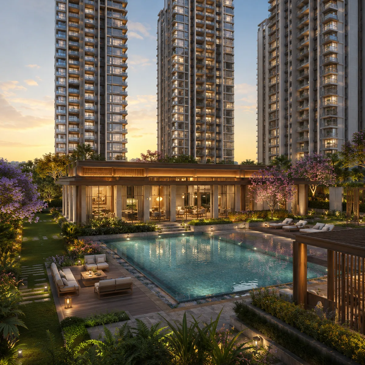 Clubhouse render at DivyaSree Yelahanka in Yelahanka, North Bengaluru